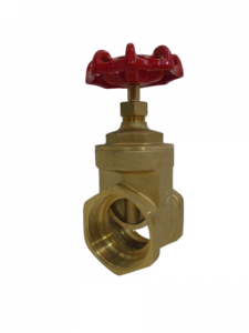 Brass gate valve 1.25 inches